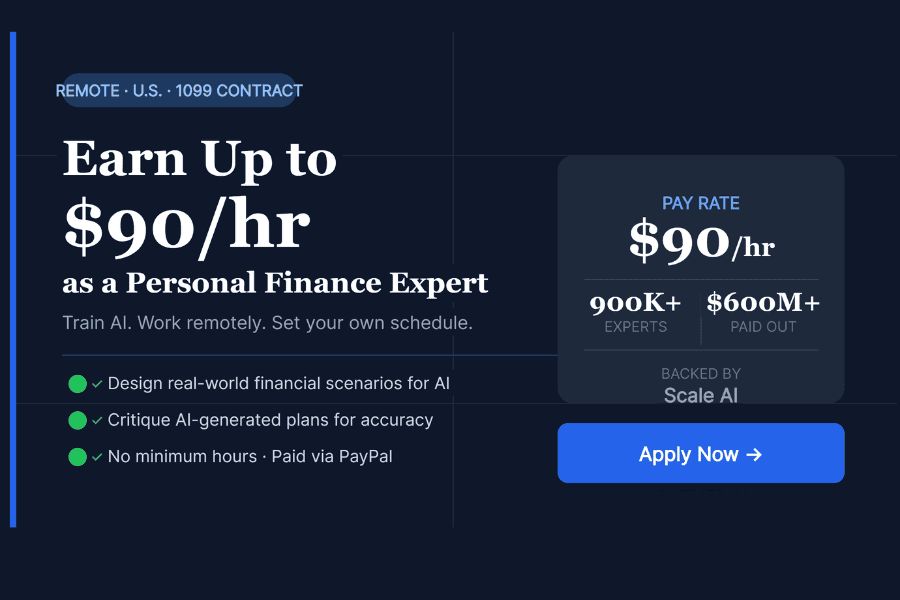 Earn 90 dollar per hour with Outlier AI