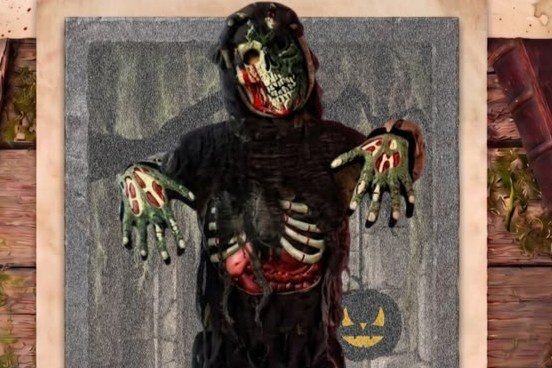 Scary Zombie Halloween Costume