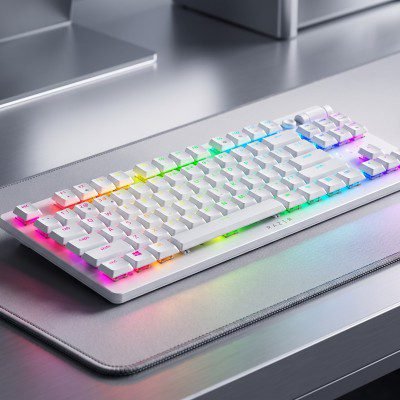 Razer DeathStalker V2 Pro White Keyboard