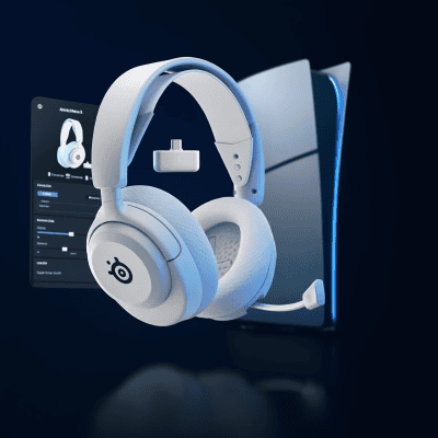 SteelSeries Arctis Nova 5P white gaming headset